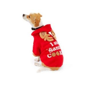 NEW Merry Making’s “I Ate Santa’s Cookies” Dog Hoodie